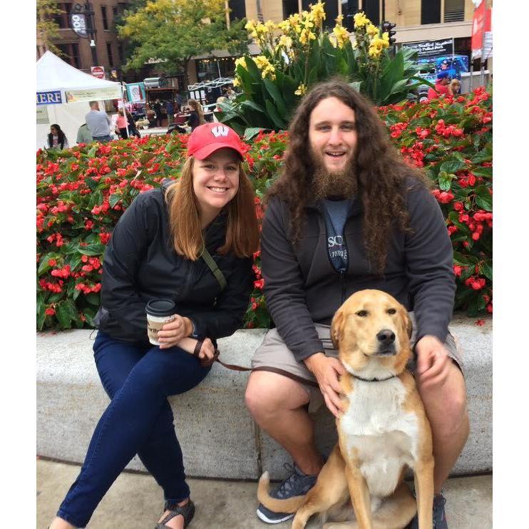 Madison's Farmers Market with Bobbo! Fall of 2016.