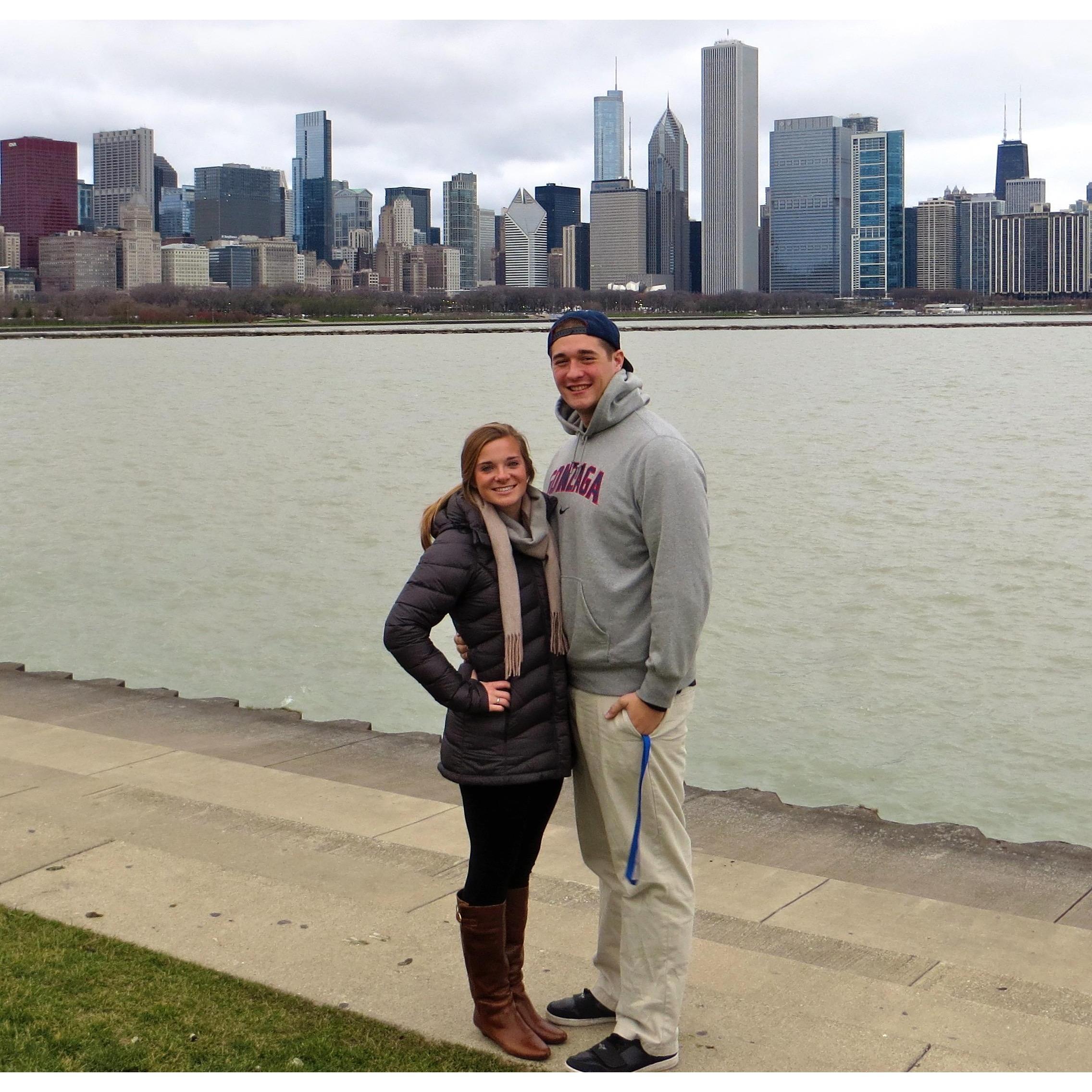 Freshman Year of College - Visiting Chris in Chicago (November 2012)