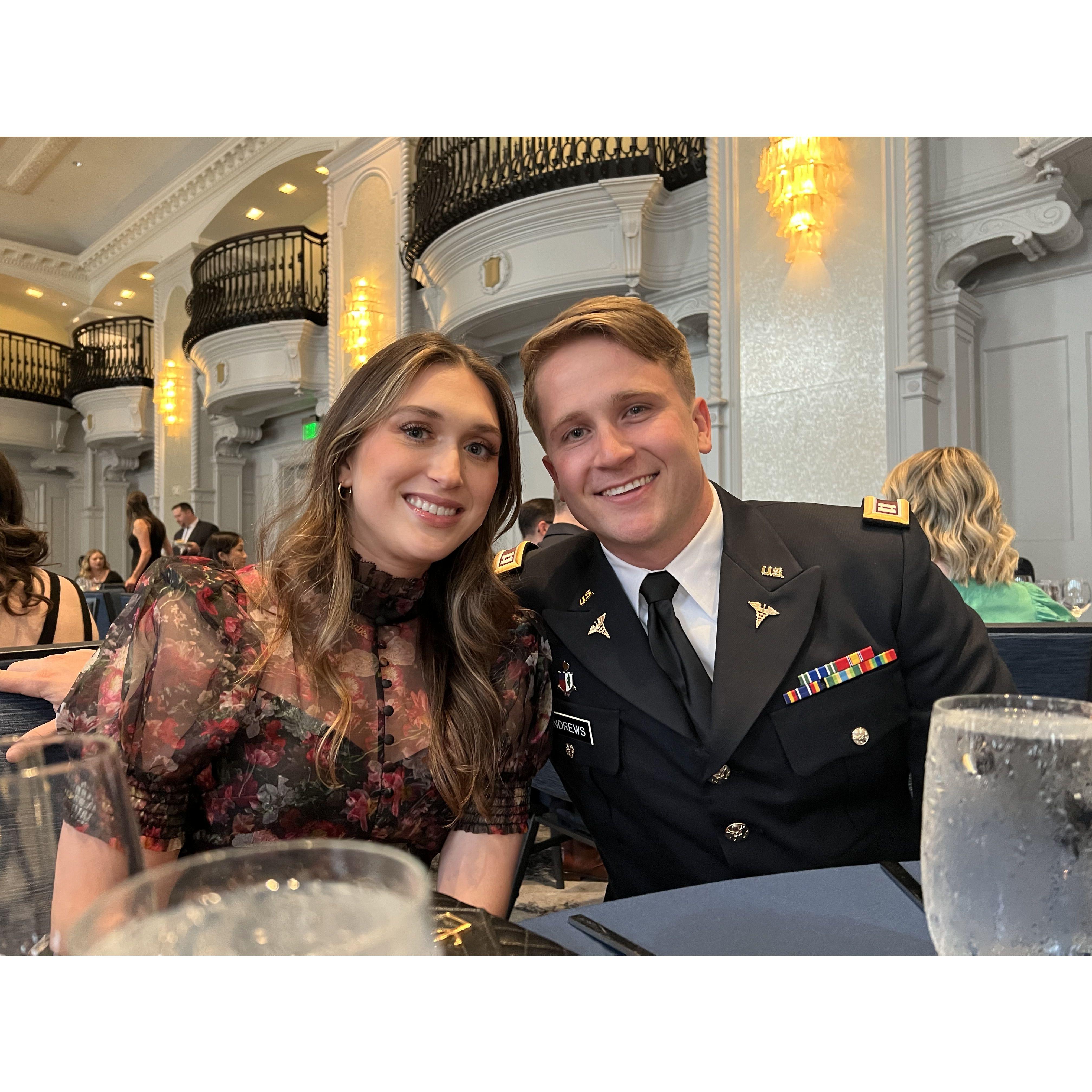 Cpt Doctor Chief Erickson Andrews residency graduation
