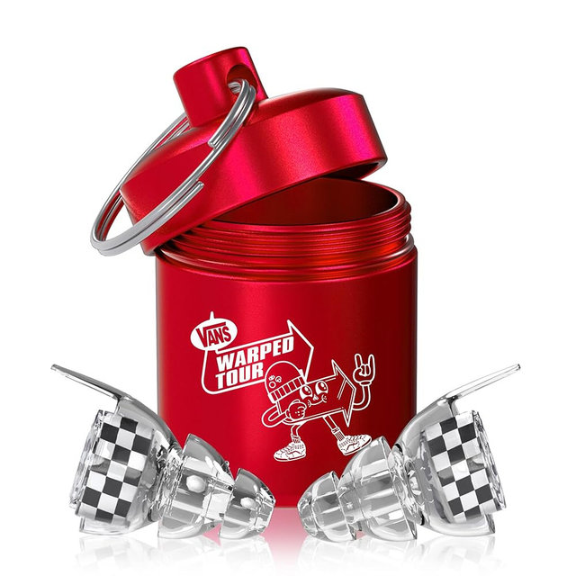 Eargasm High Fidelity Warped Tour 2026 Music Festival Earplugs - Hearing Protection for Concerts, Festivals, Musicians, DJs, Night-Life, Motorcycles with High Fidelity Noise Reduction up to 21 dB