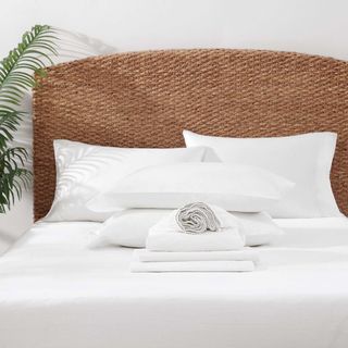 Cotton 400-Thread Count Percale 4-Piece Sheet Set