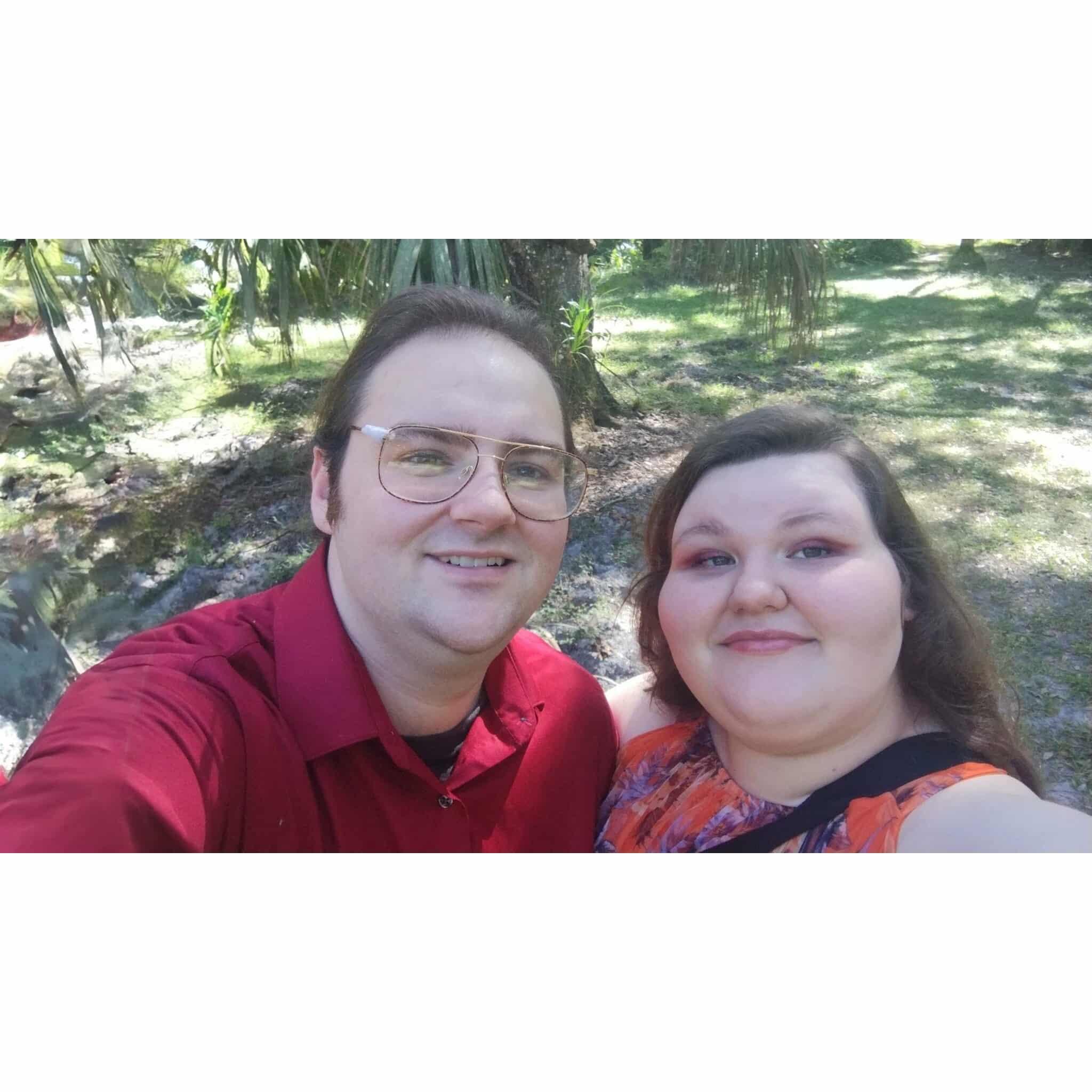 October 31, 2023 -at highlands hammock at Austin's friend johns wedding!