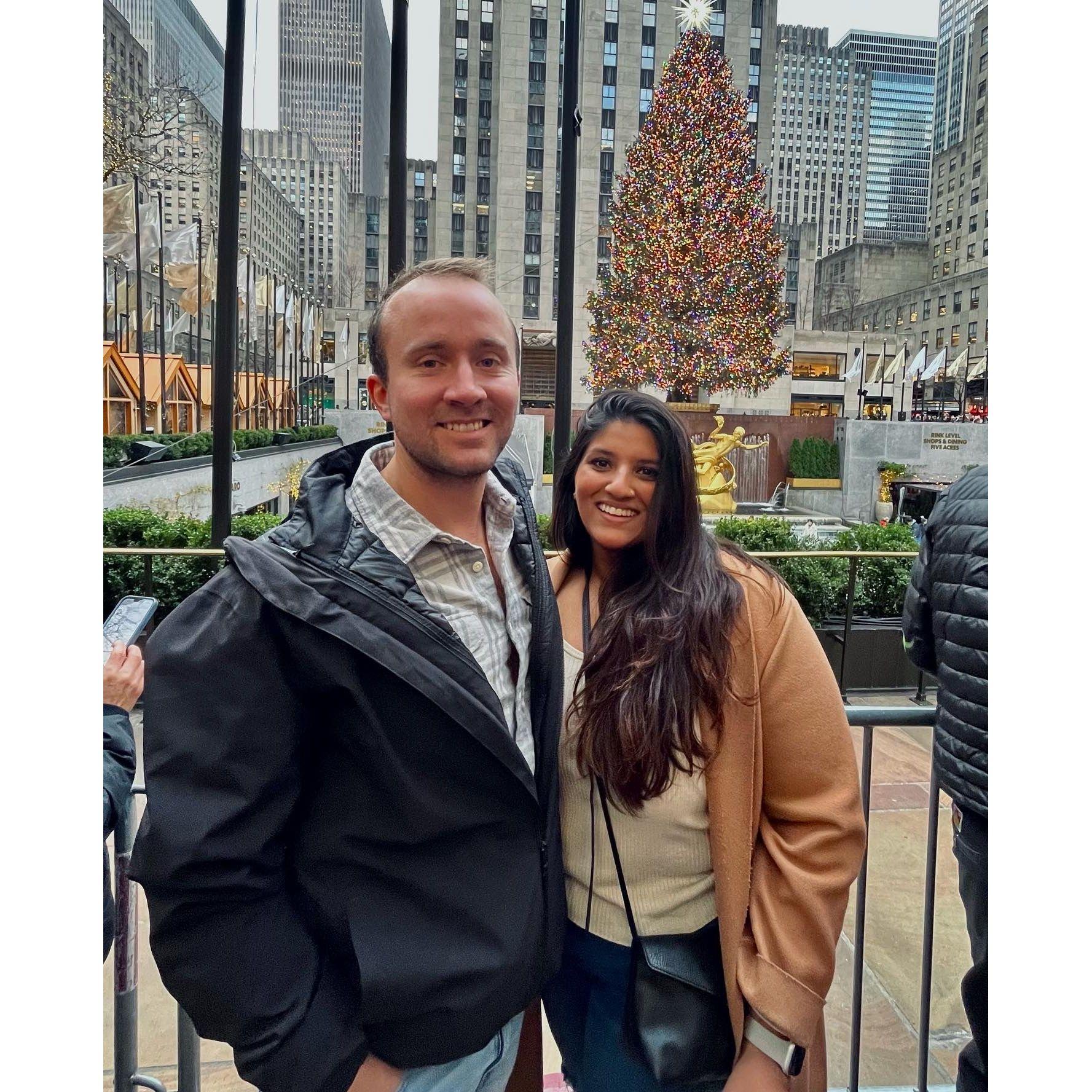 Ben's first time in New York City