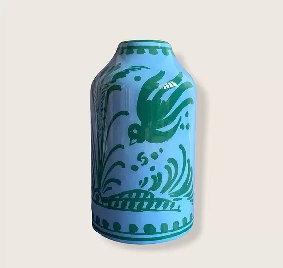 GENIE IN A BOTTLE blue & teal