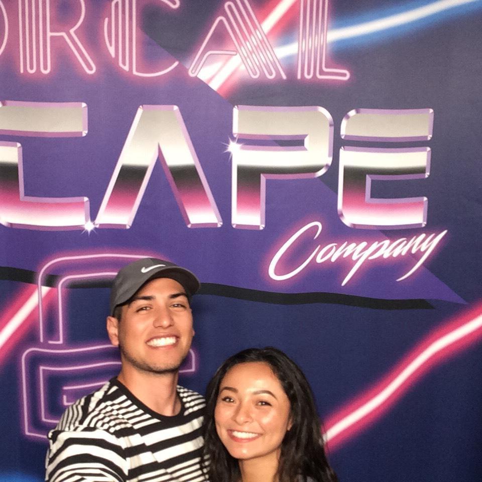 Our very first picture together (2018)