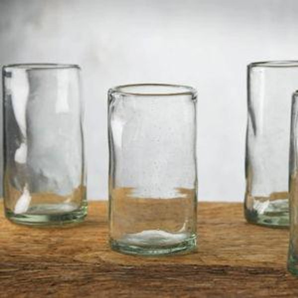 Organic Highball Glasses (Set of 4)