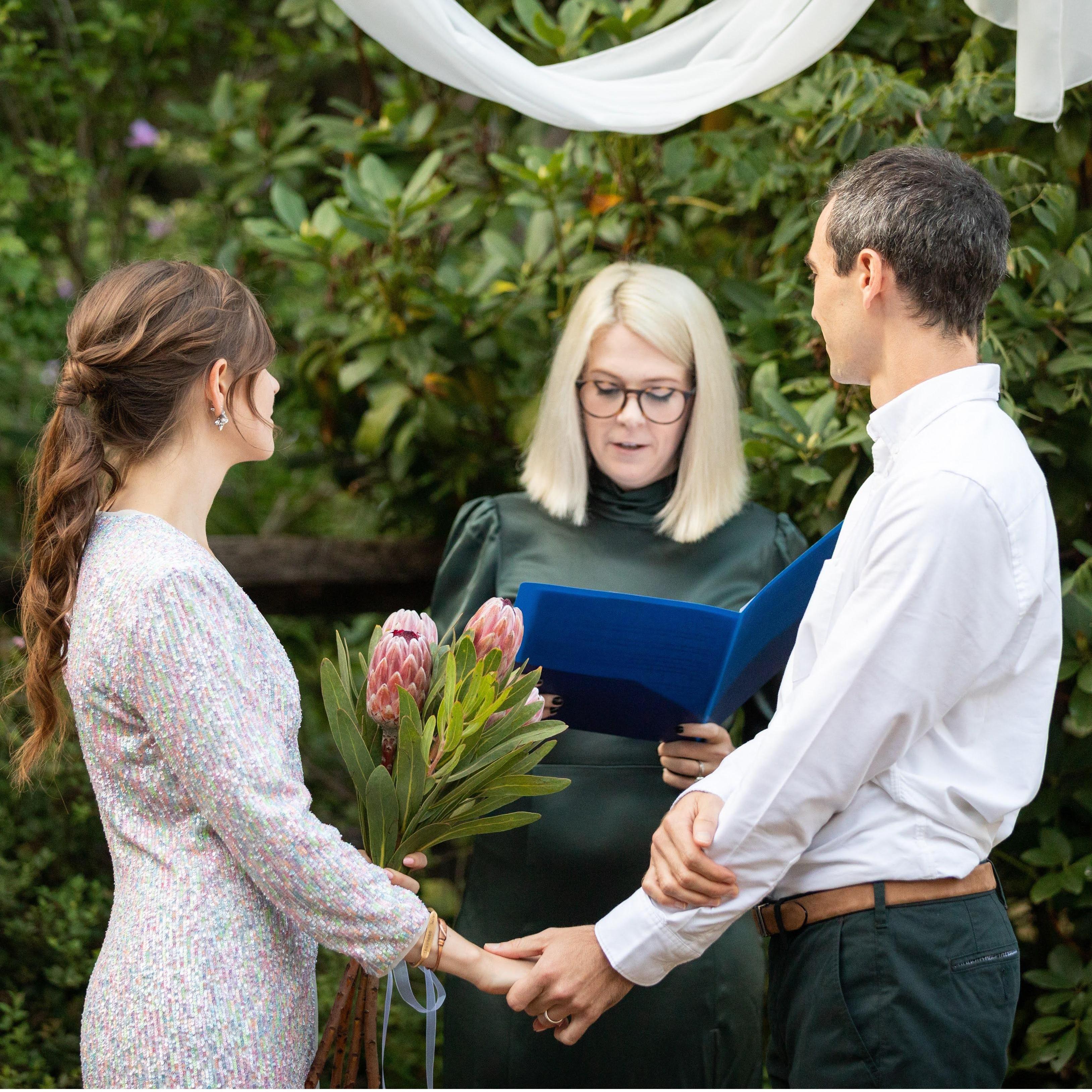 The first wedding