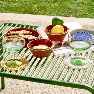 Tarifa Borosilicate Coupe Glass, Set of 2