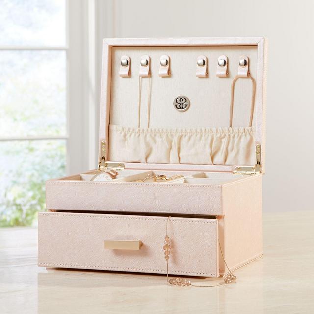 Agency Medium Pale Pink Jewelry Box