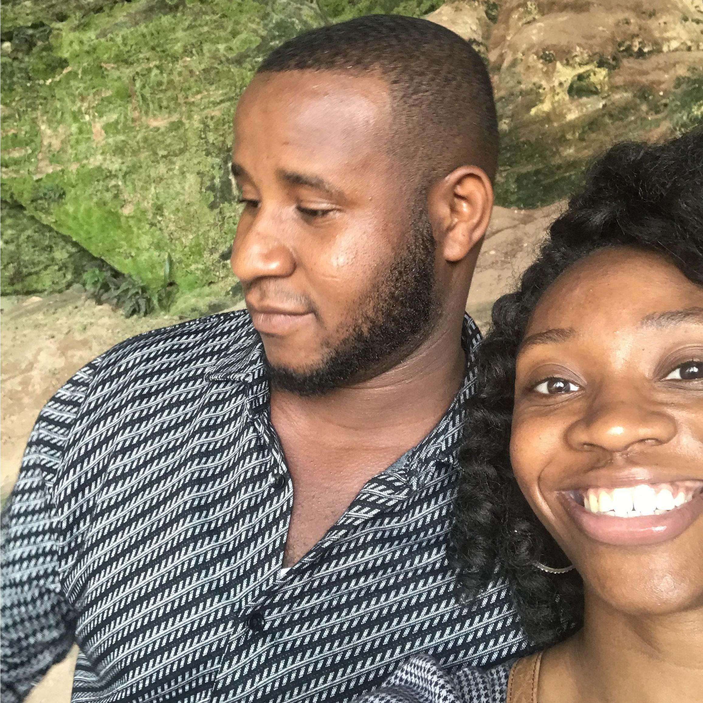 Ifunanya dragging Ugo on an adventure to find a waterfall in Enugu lol