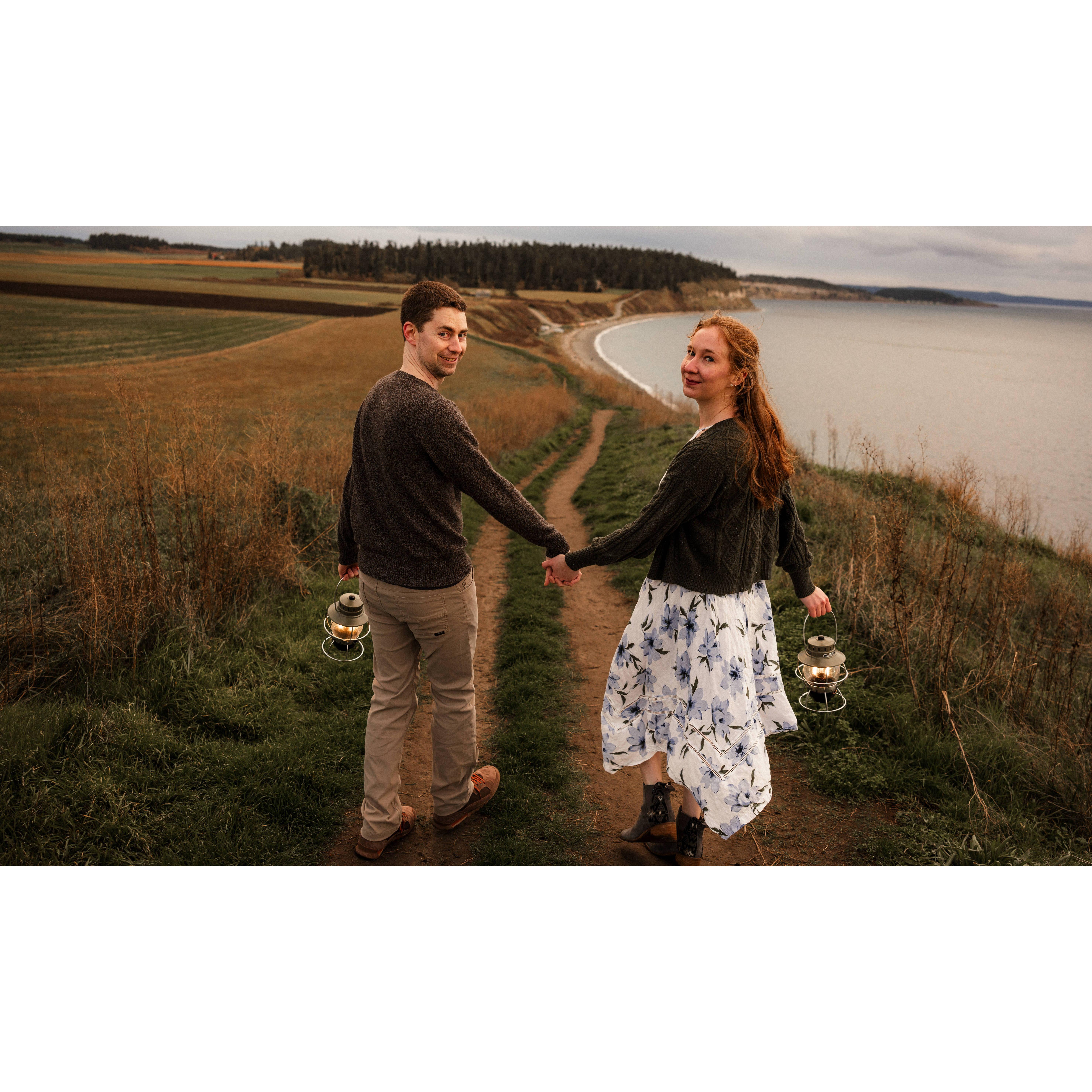 Engagement Photos! Ebey's Landing - Whidbey Island