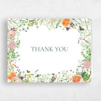 White Wedding Thank You - Rosalind Landscape