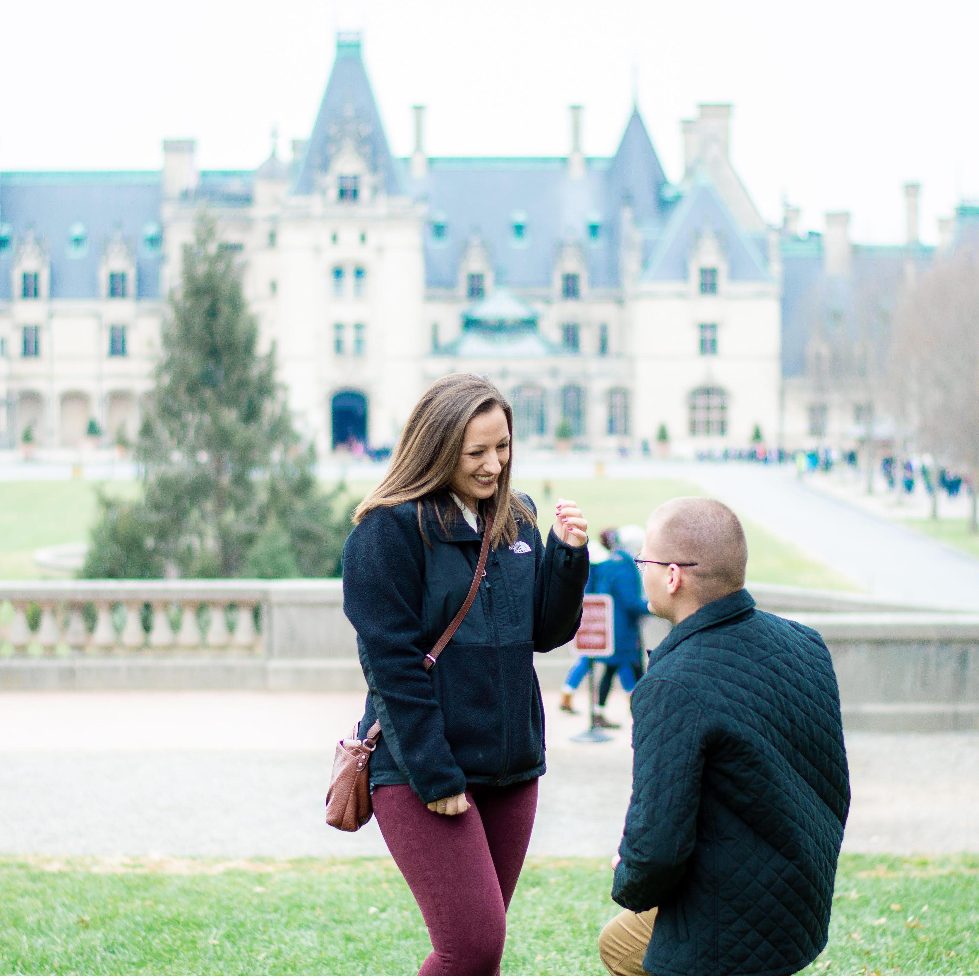 Our plans for visiting the Biltmore were almost ruined by a snowstorm. Luckily we made it!