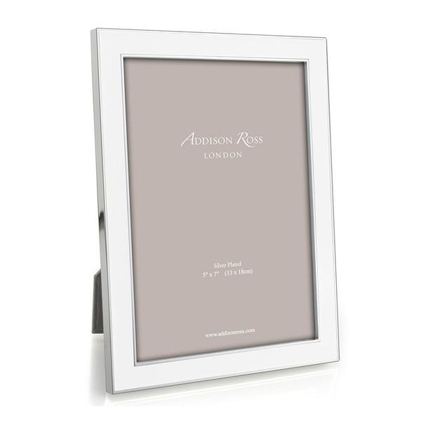 WHITE ENAMEL FRAME
