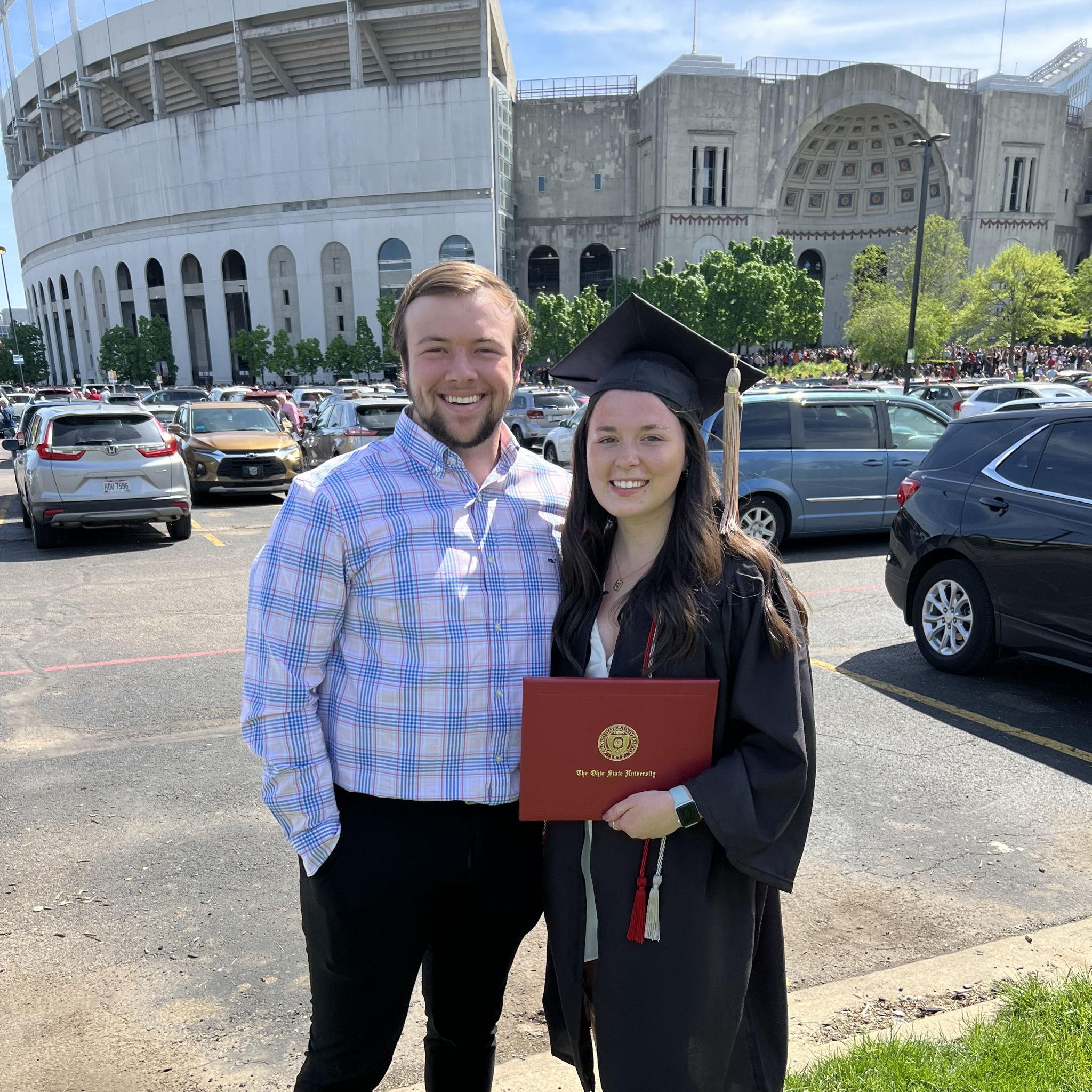 Gabrielle's college graduation from the Ohio State University, May 2022