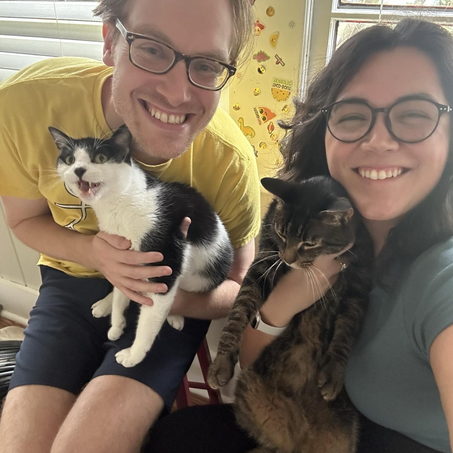 Audrey & Russell 😾😾