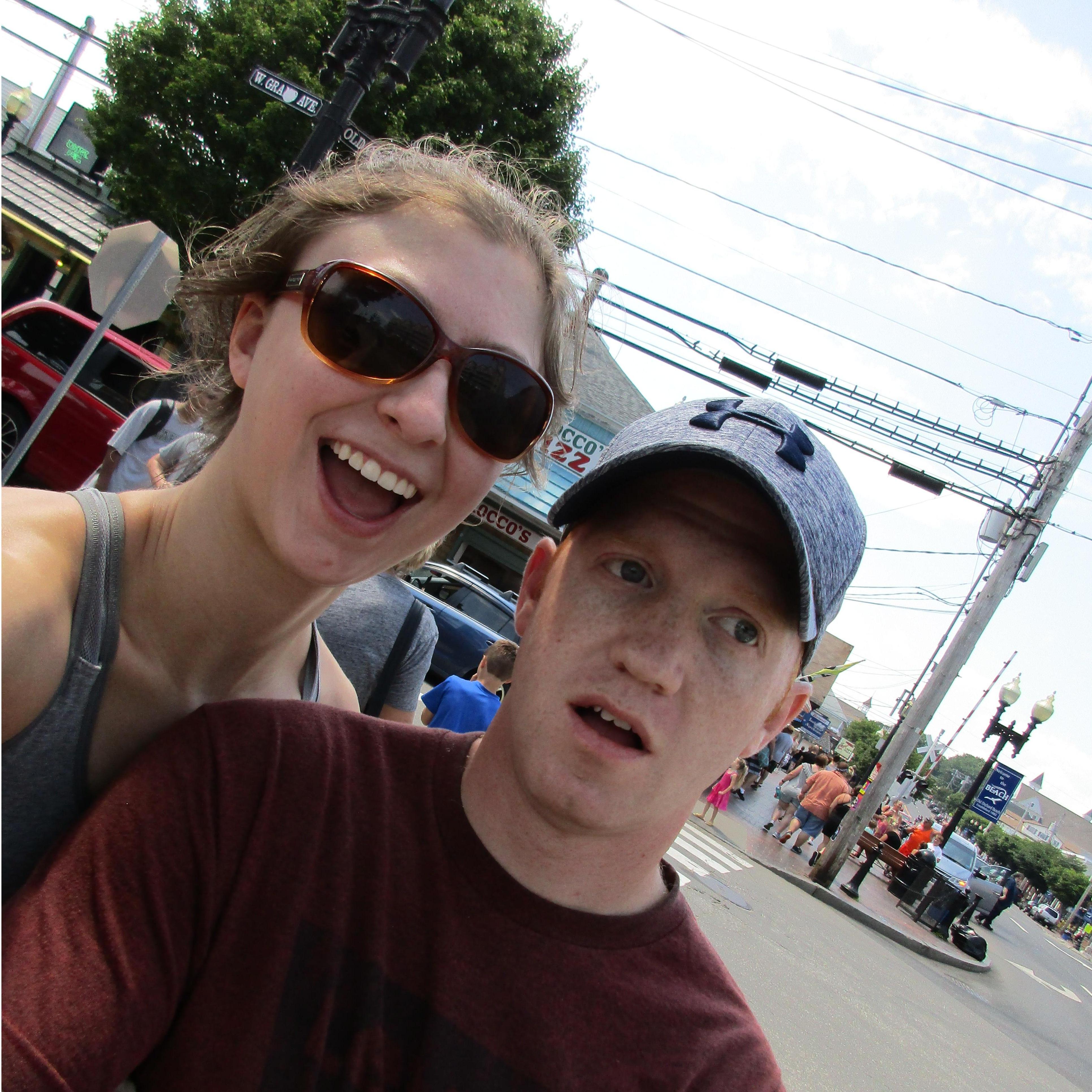 Guess who WASN'T ready for "another" selfie!