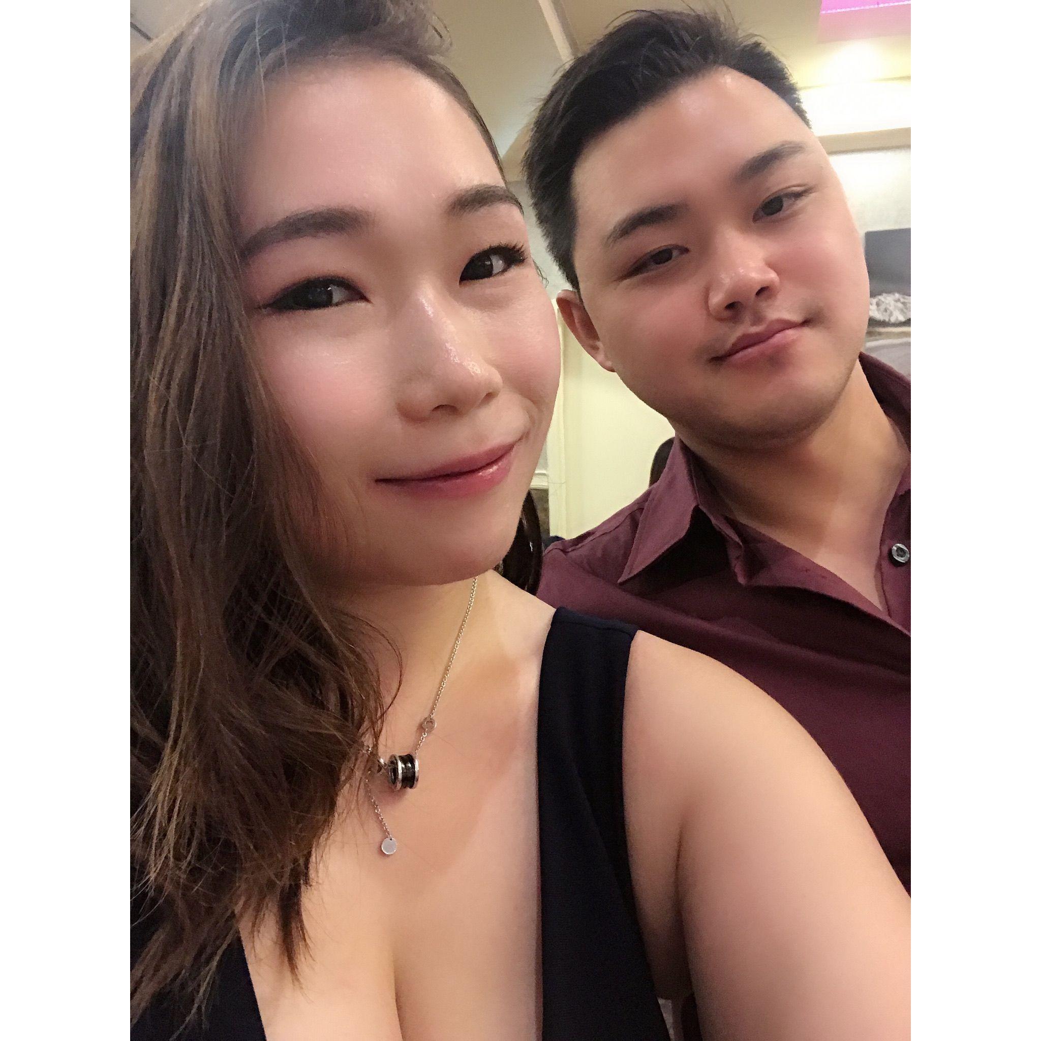 First wedding that we attended together