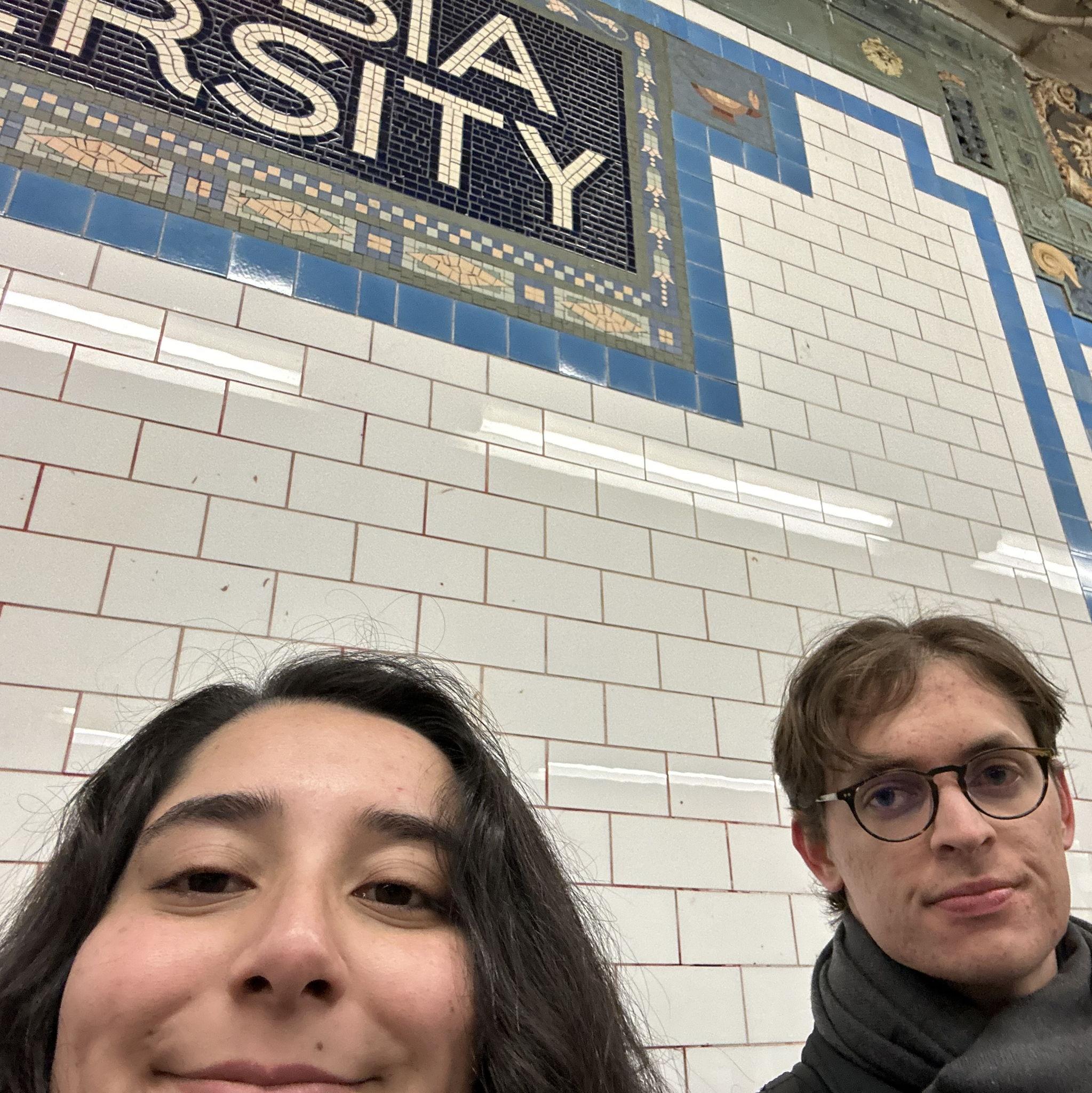 Commuting during our first NY winter