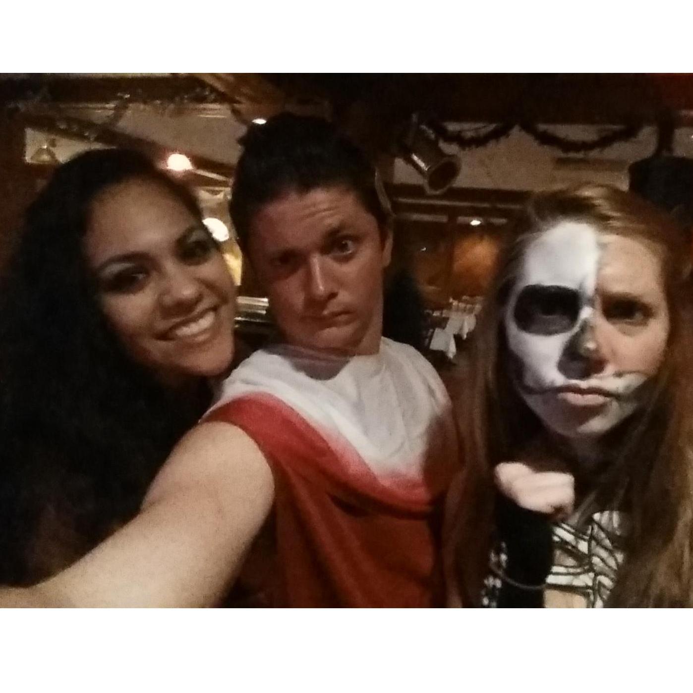 1st time meeting. Halloween 2015