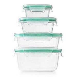 OXO Good Grips® Smart Seal 20-Piece Plastic Container Set in Clear/Green