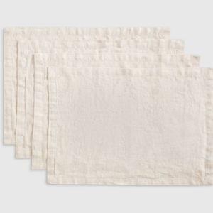 European Linen Placemat (Set of 8) | Flax