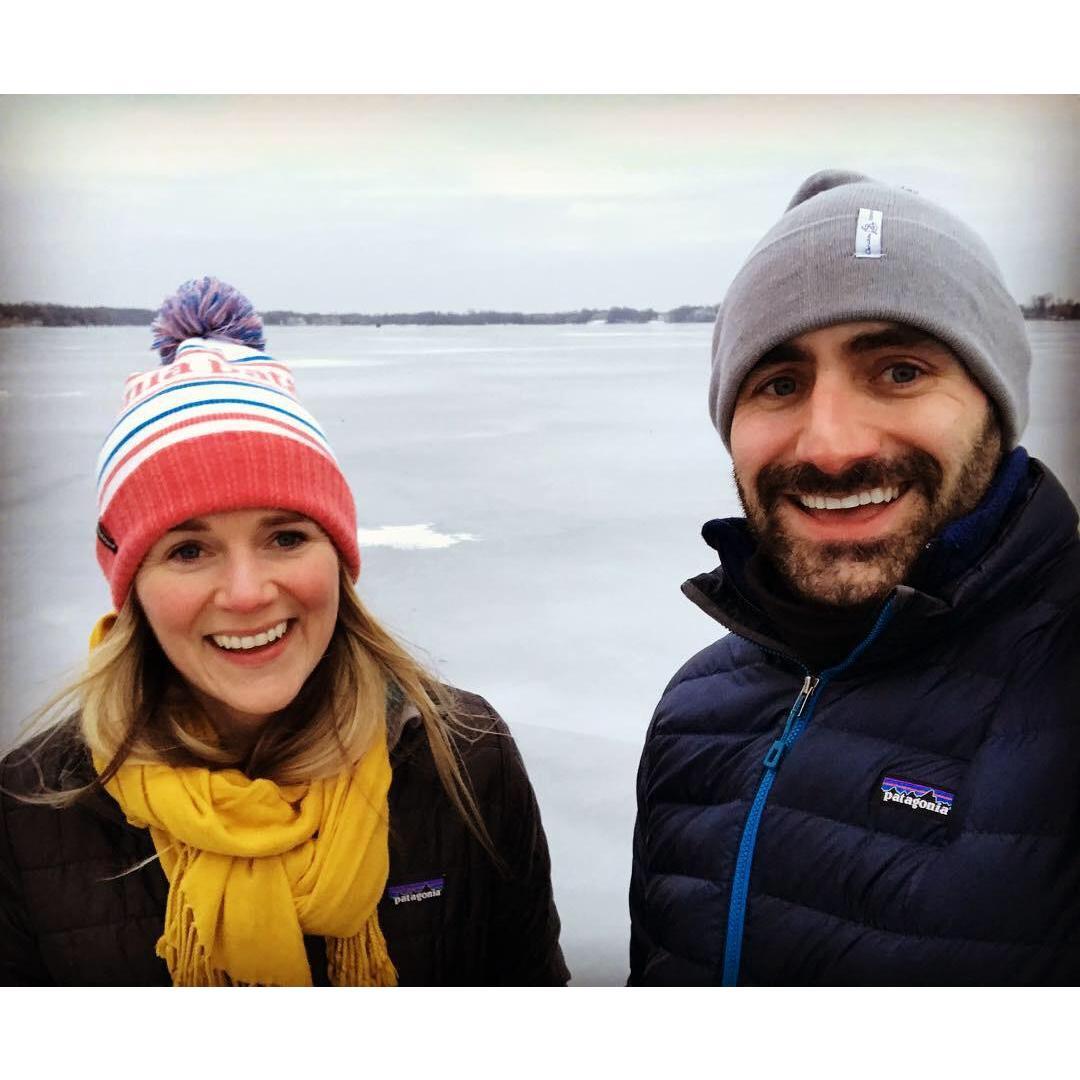 The great skate across Lake Minnetonka!