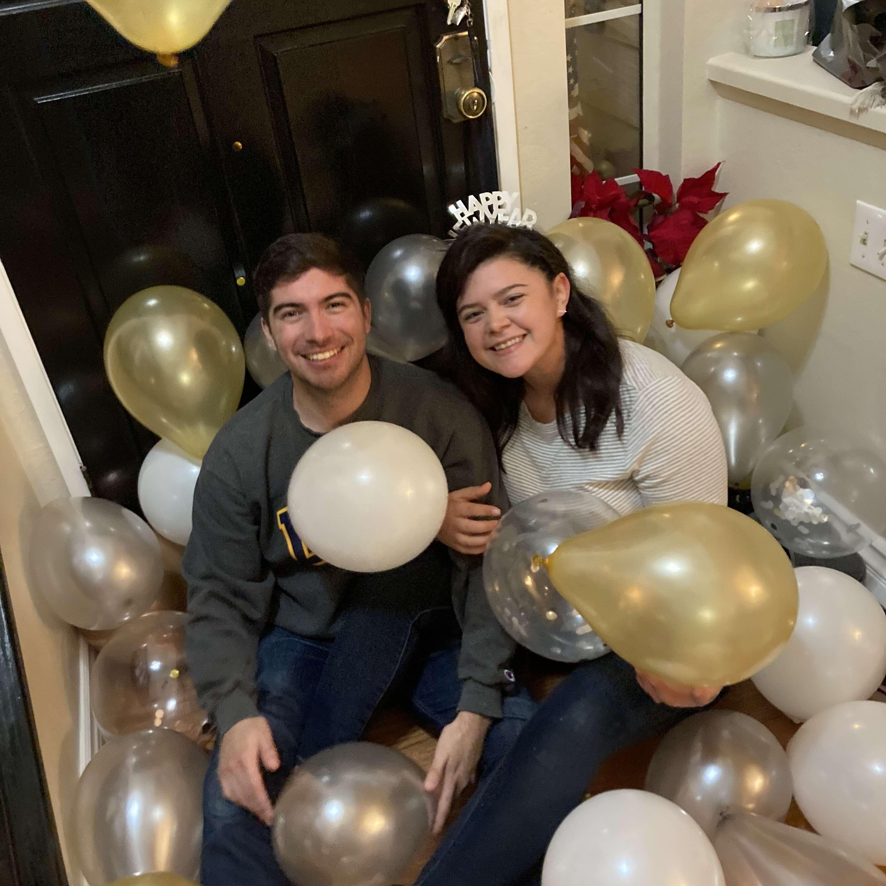 (2nd New Year's) First one we celebrated together<3