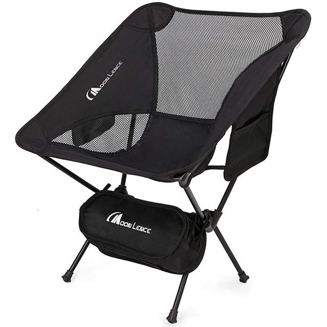 MOON LENCE Outdoor Ultralight Portable Folding Chairs with Carry Bag Heavy Duty 242lbs Capacity Camping Folding Chairs Beach Chairs