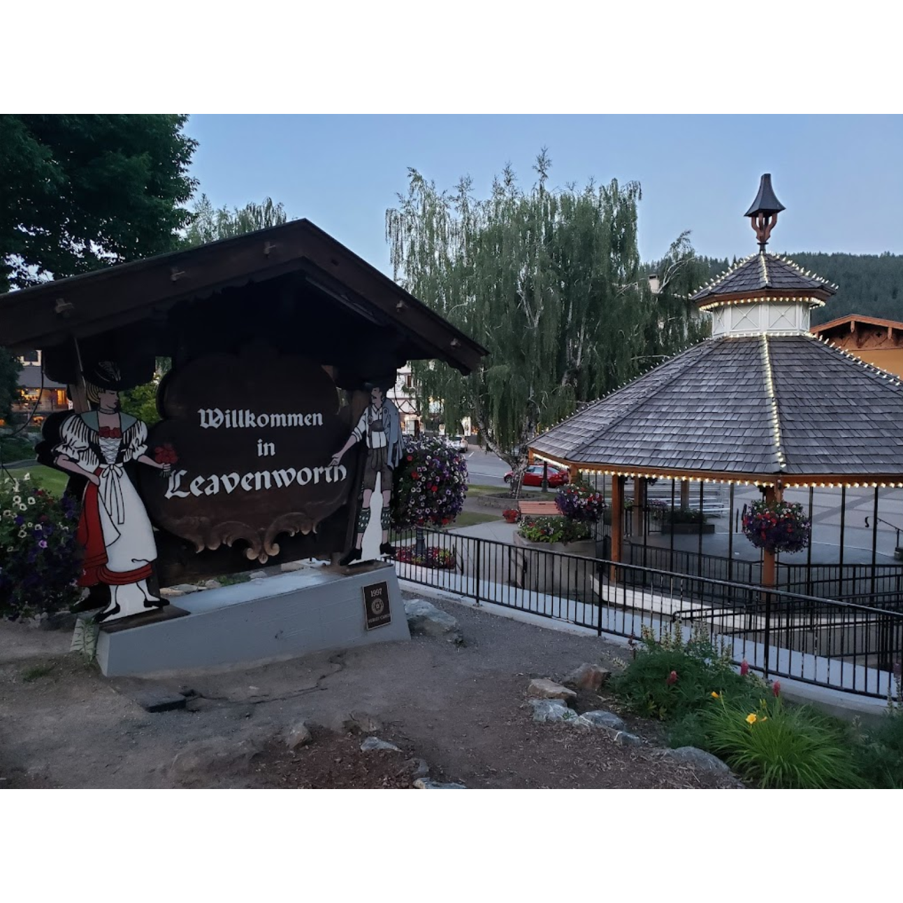 Front Street Park gazebo | The ceremony venue