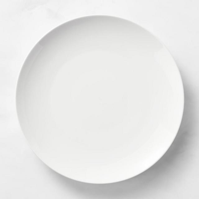 Pillivuyt Coupe Porcelain Buffet Plates, Set of 4