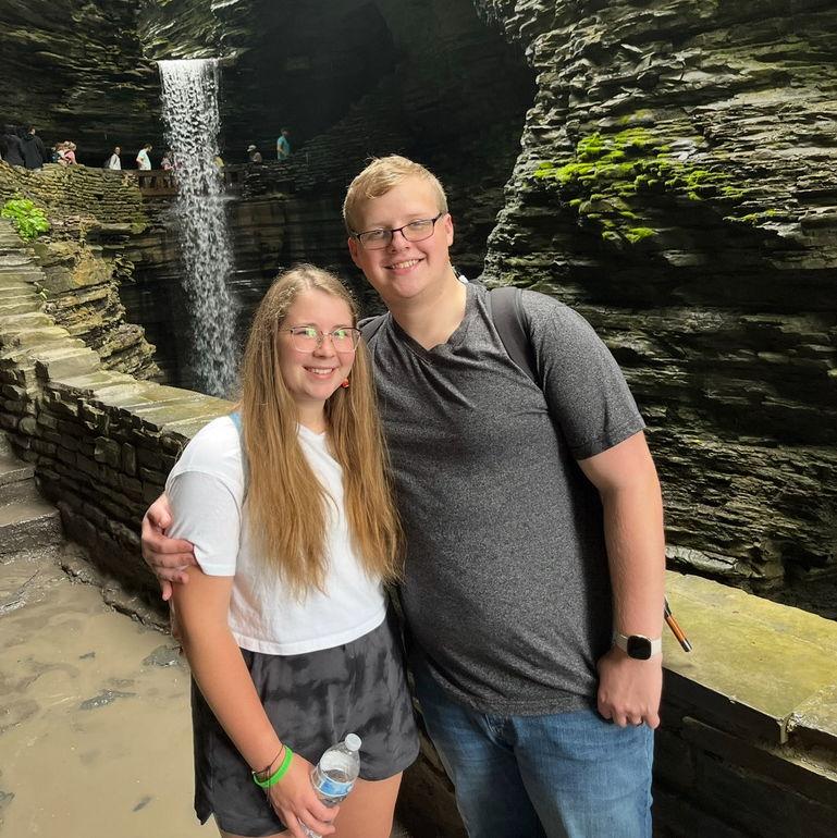 This was the first day we looked at rings. We went to the Arnot Mall after a hike at Watkins Glen in New York!