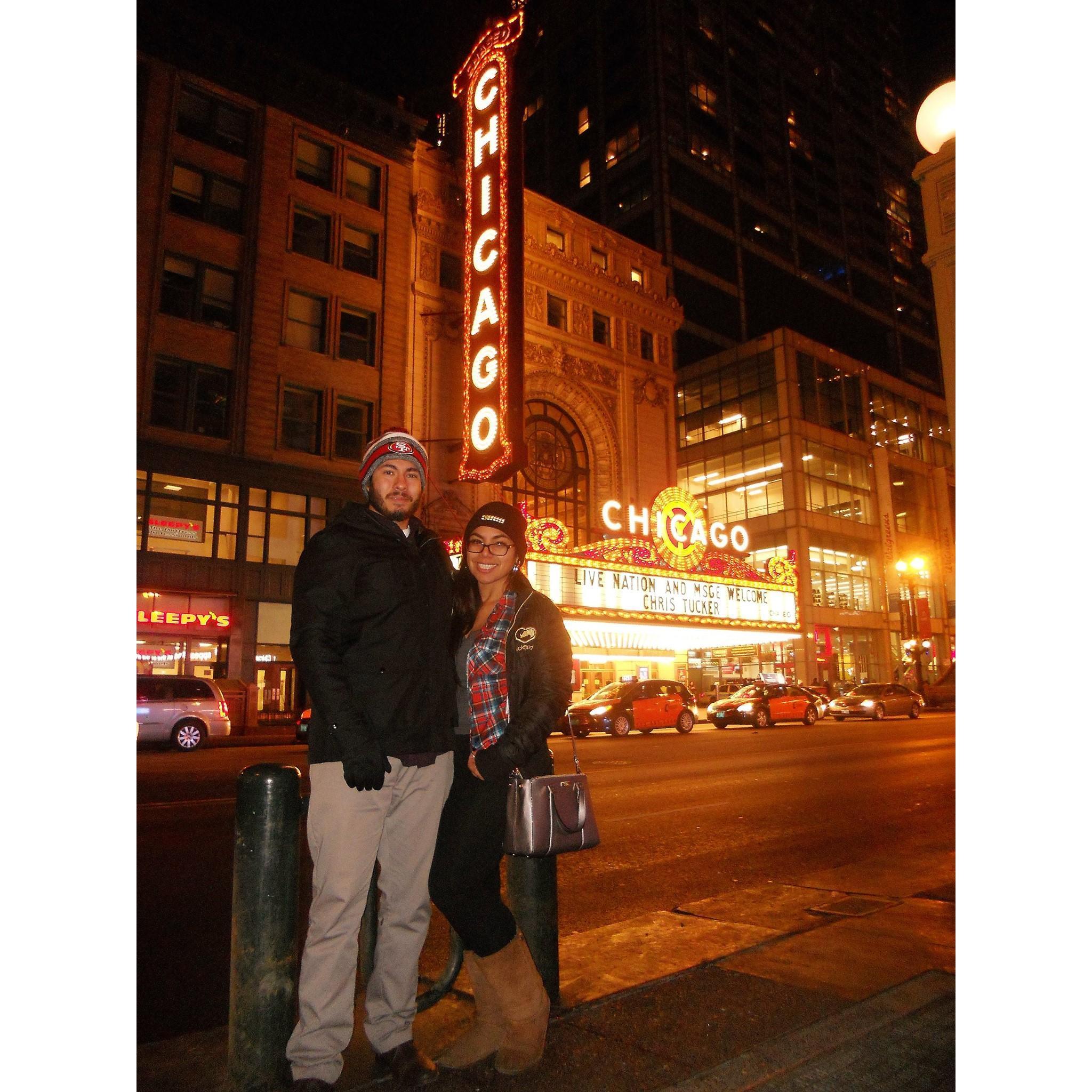 Blessed to travel the U.S. with this man. The Windy City - Chicago.