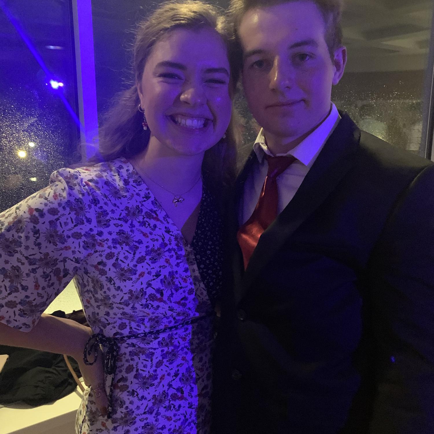 umary school dance a few weeks before our first date