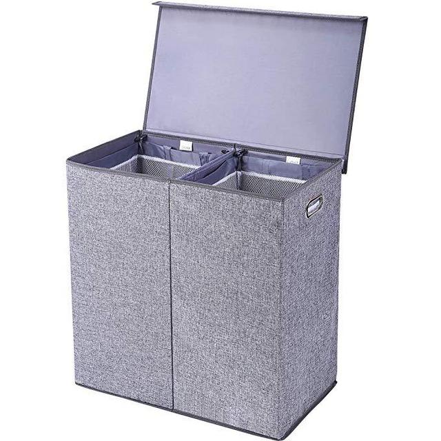 SUPERJARE Double Laundry Hamper/Sorter