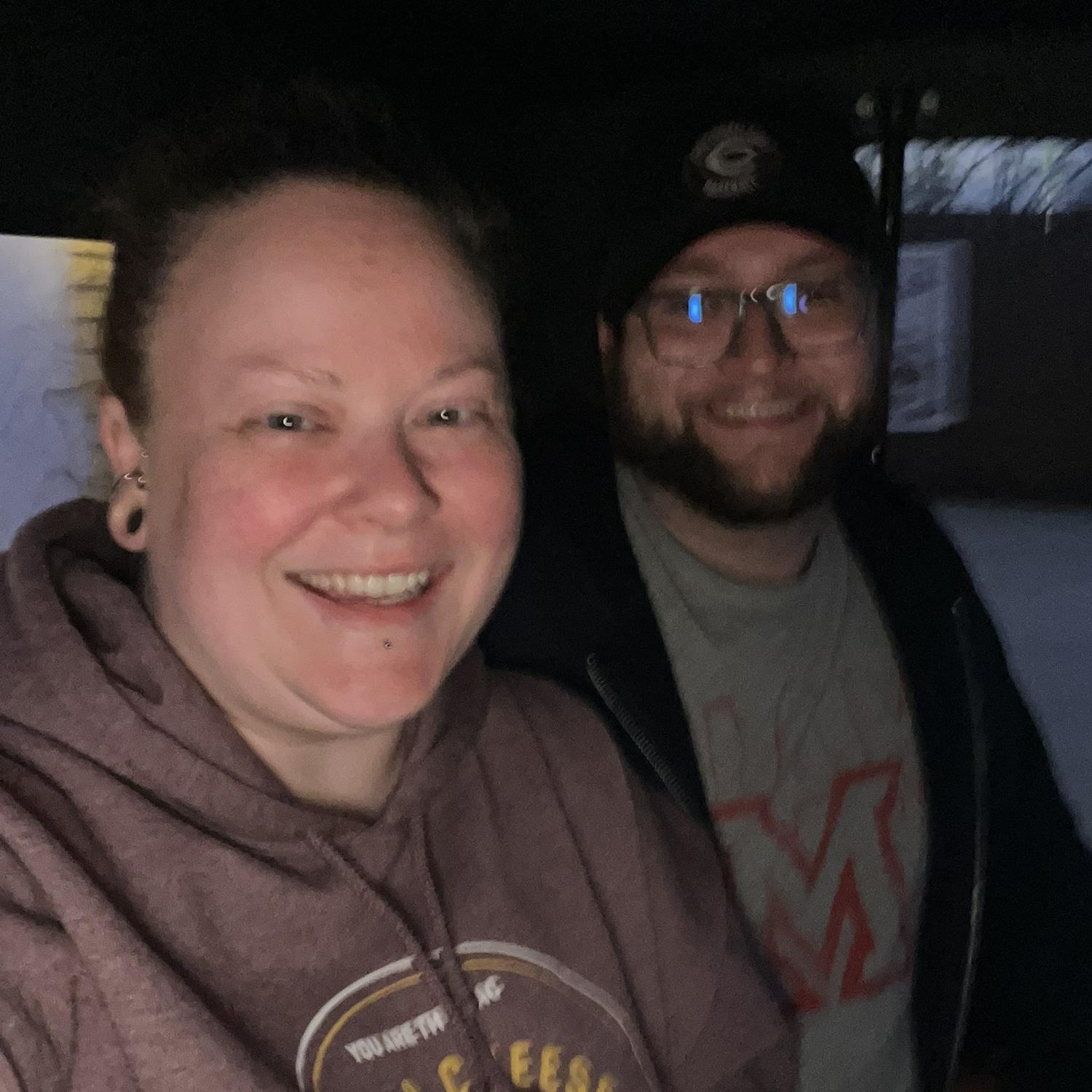 I *think* this was taken in the antique cars at Kings Island…