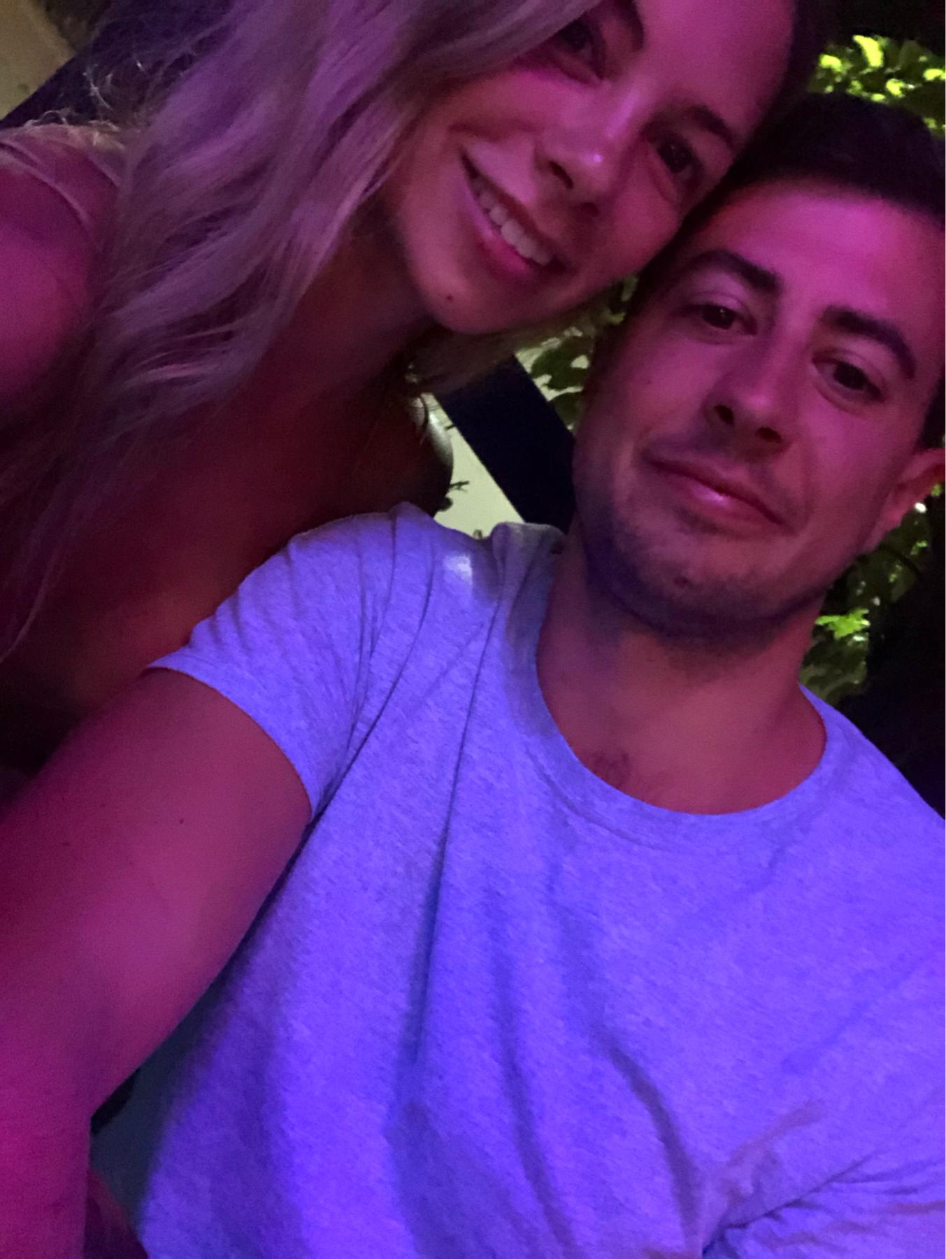 Our very first photo together!