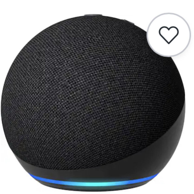 Amazon - Echo Dot (5th Gen, 2022 Release) Smart Speaker with Alexa - Charcoal