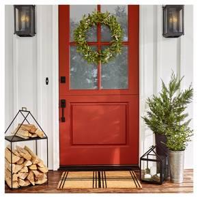 House Log Holder - Black - Hearth & Hand™ with Magnolia