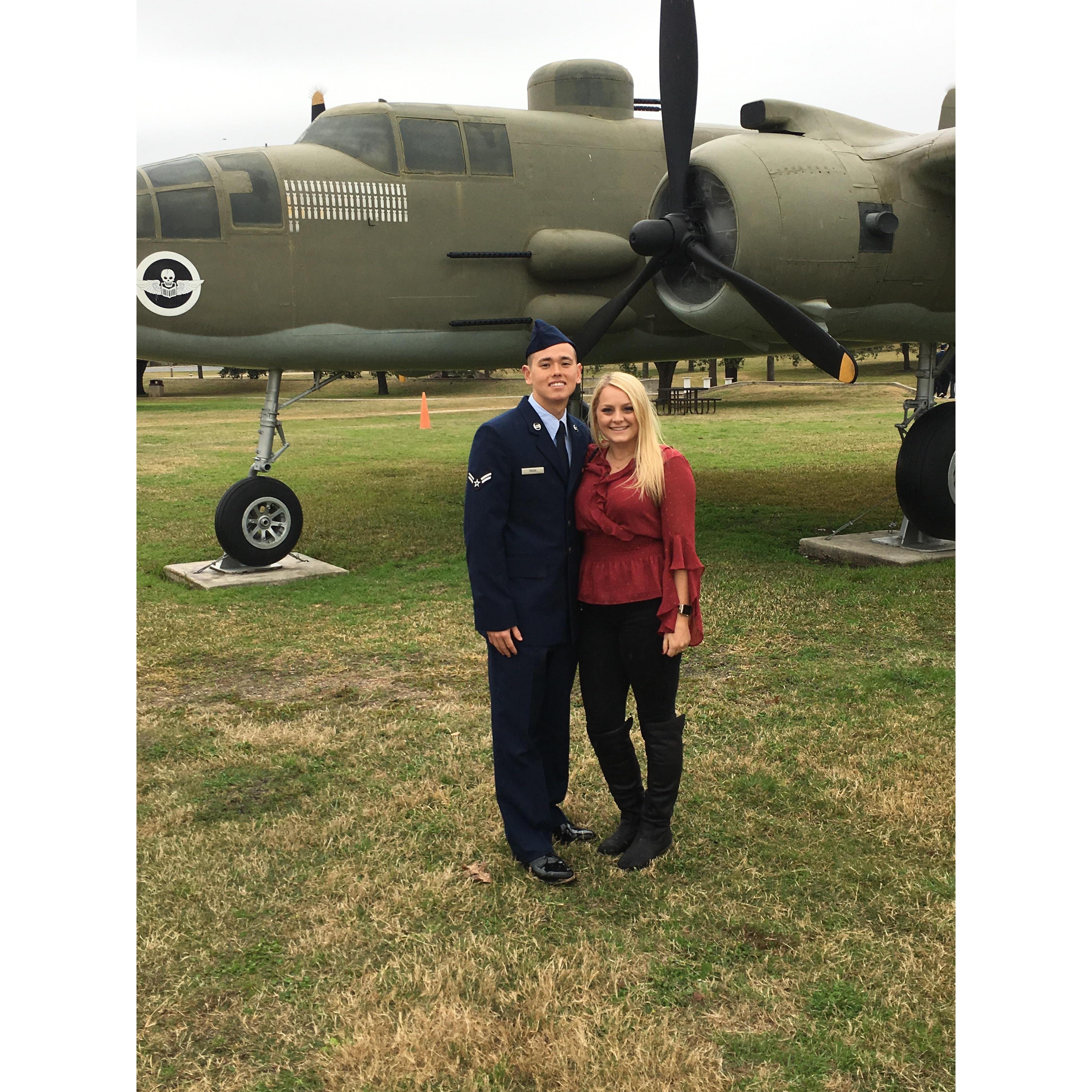 Jay's basic training graduation January 2019