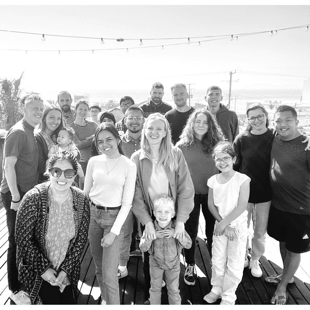 One of the last pictures they took together before it would be a year until they saw each other again...