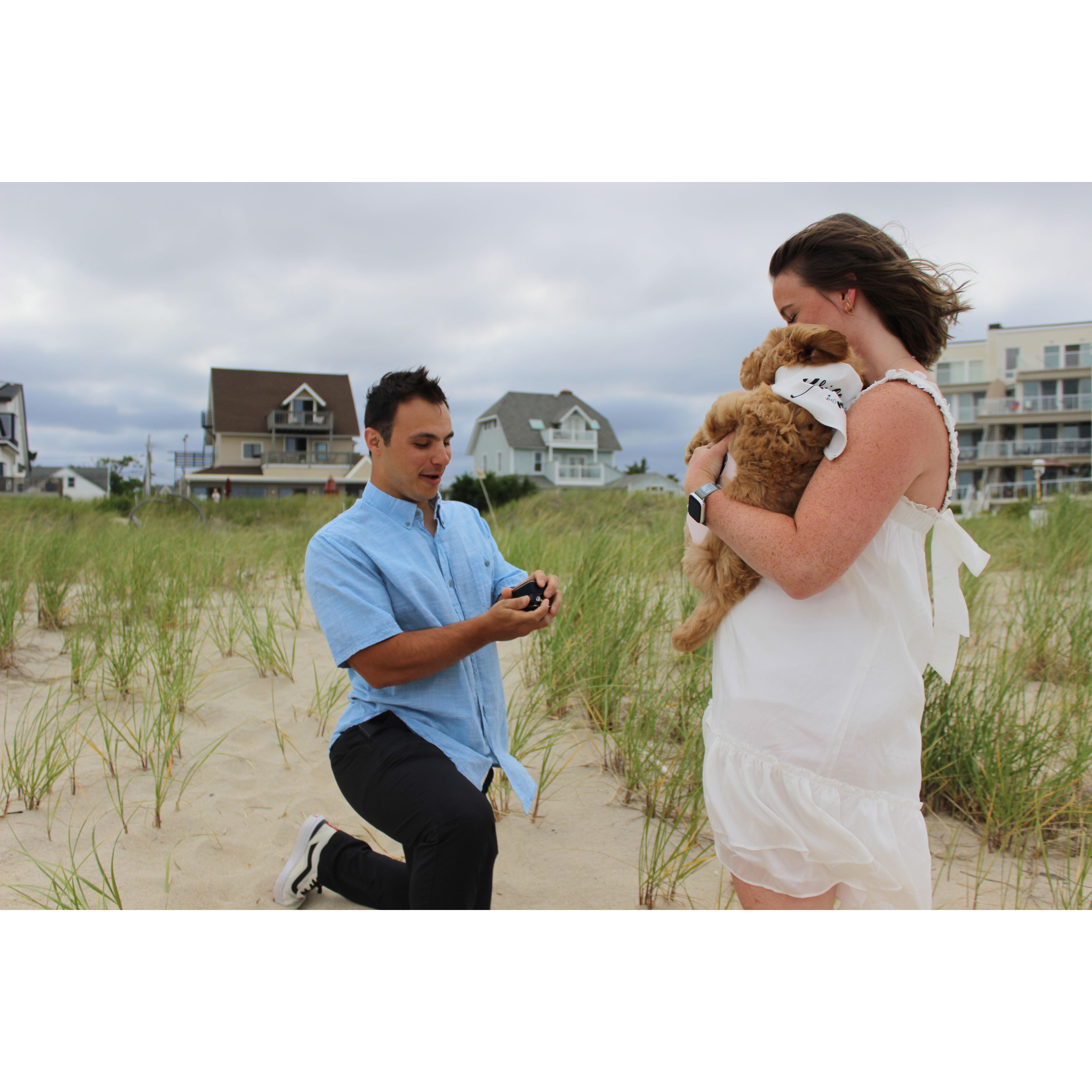 2024- The day we got engaged!