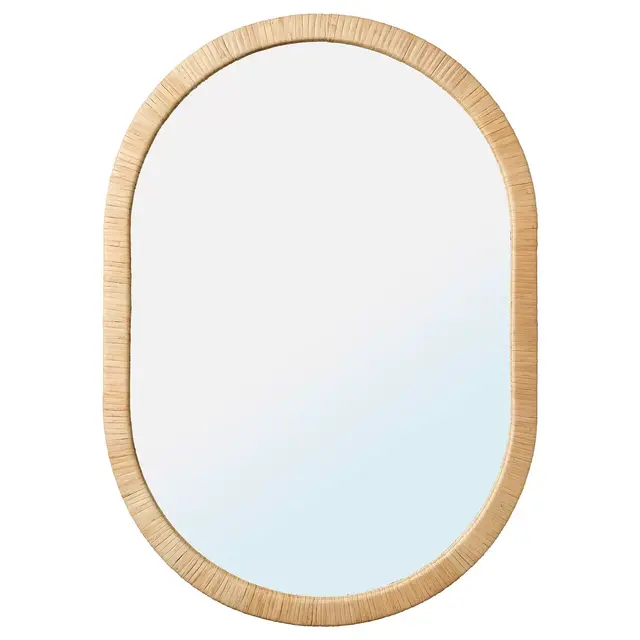 OPPHEMMirror, rattan21 1/4x30 3/8 "