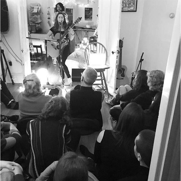 Living room show with touring artist @ Gingerbread Haus
