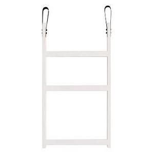 Gabrielle Organizer Hanging Wood Multi Shelf, White