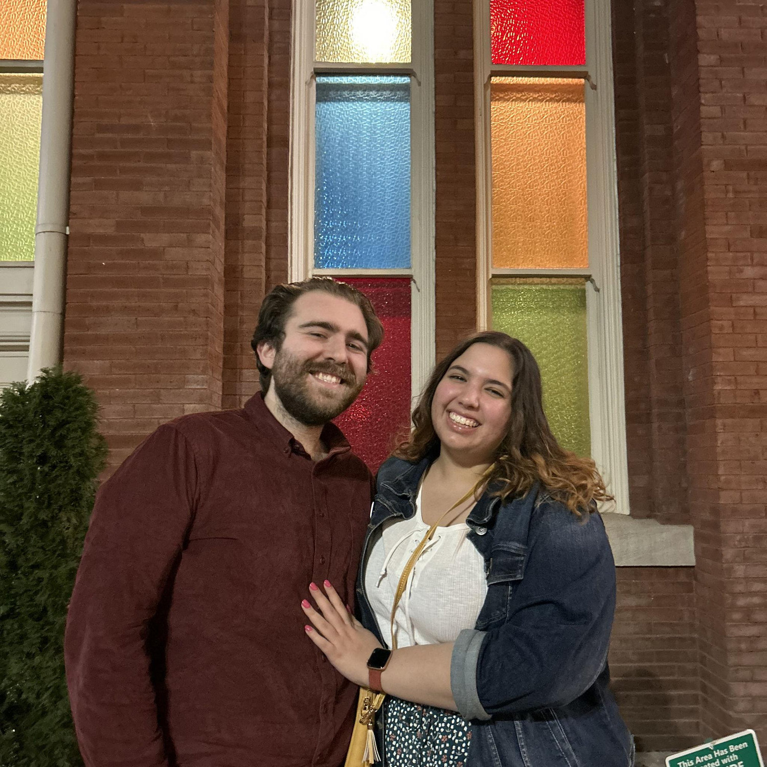 At a concert at the Ryman in Nashville, 2024