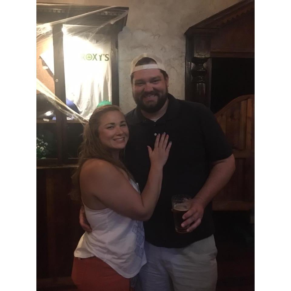 One of our nights out in Florida