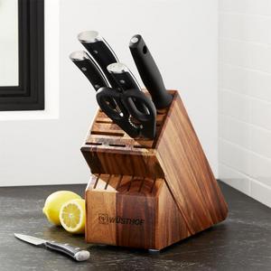 Wüsthof  - Wüsthof ® Classic Ikon 7-Piece Acacia Knife Block Set