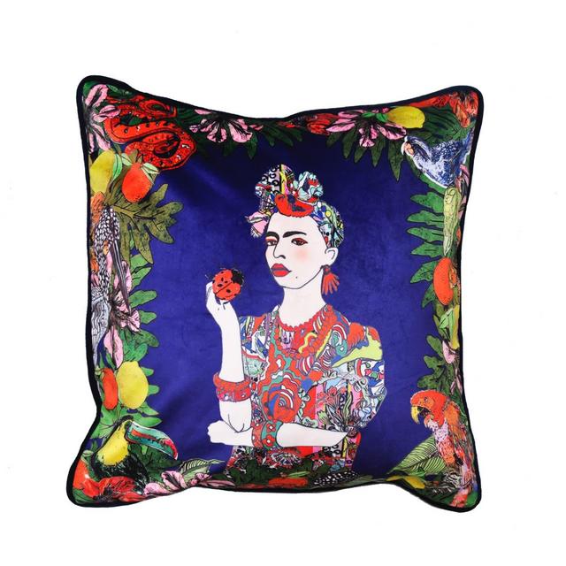 "Frida" Velvet Cushion