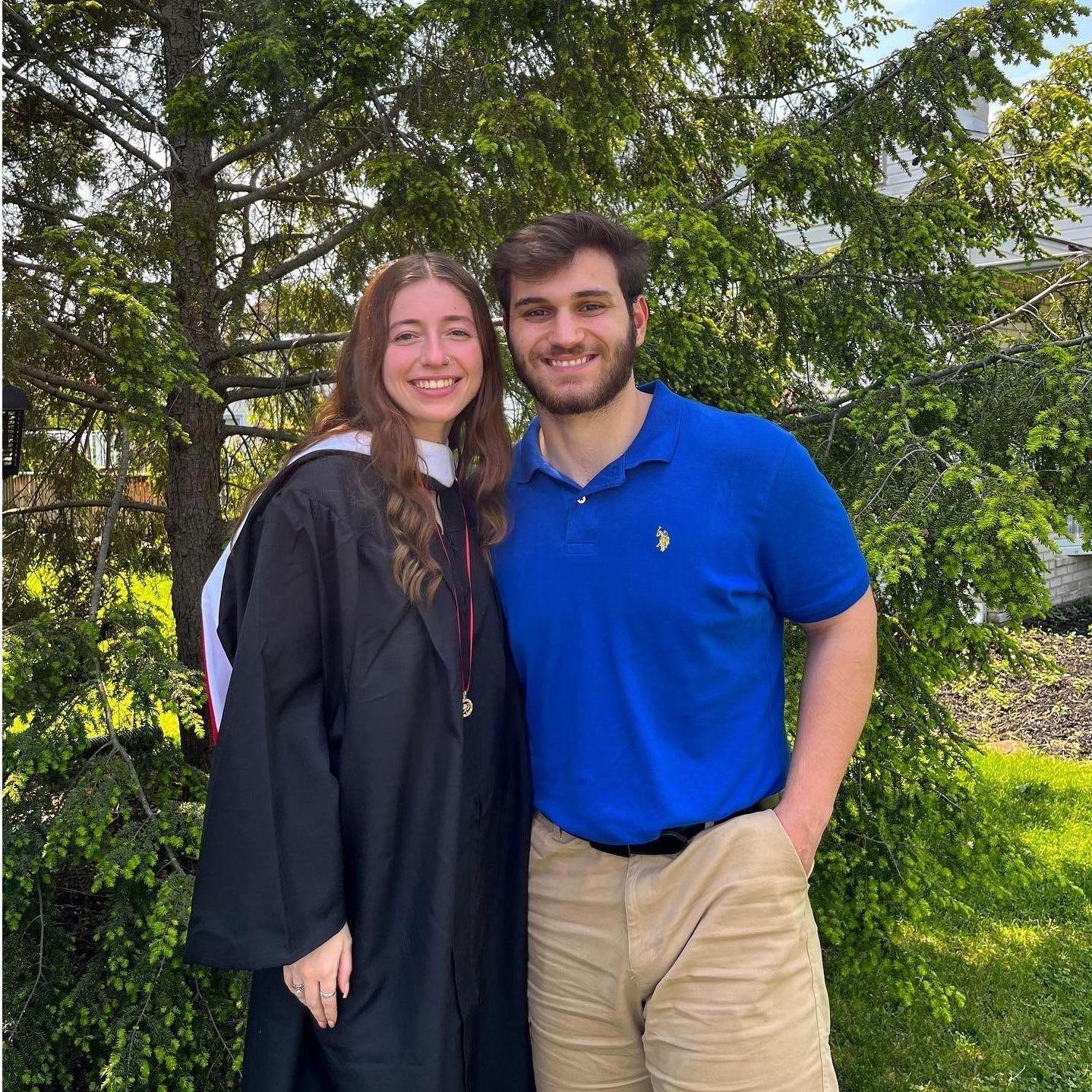 Alexandra graduates from Chestnut Hill College with her Bachelor's Degree! (5/21/22)